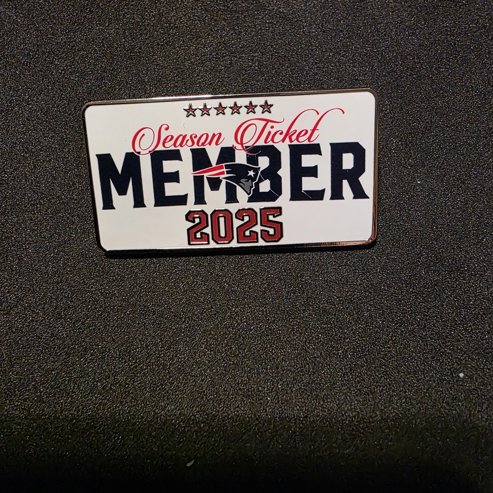 Season Ticket Member 2025 Pin